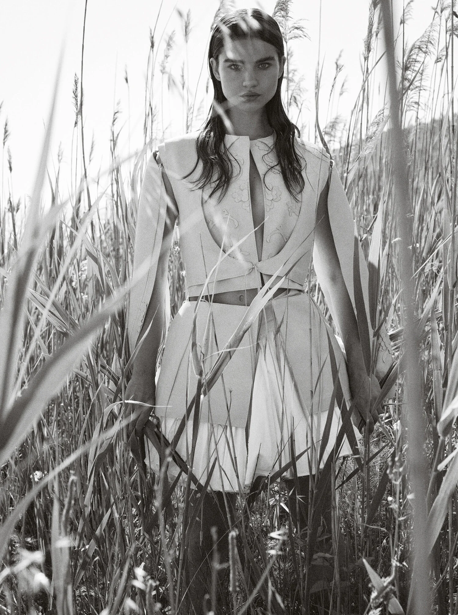 Meghan Is Lensed by Nicos Bustos for Vogue Greece July-August 2021